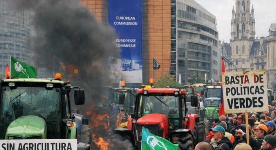Acuerdo Unión Europea-Mercosur: tractorazo, incidentes y manifestaciones contra el tratado de libre 