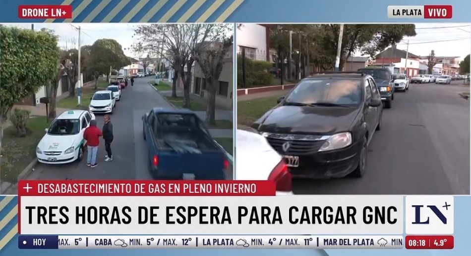 Sin GNC: taxistas y remiseros cortarán la Autopista La Plata-Buenos Aires