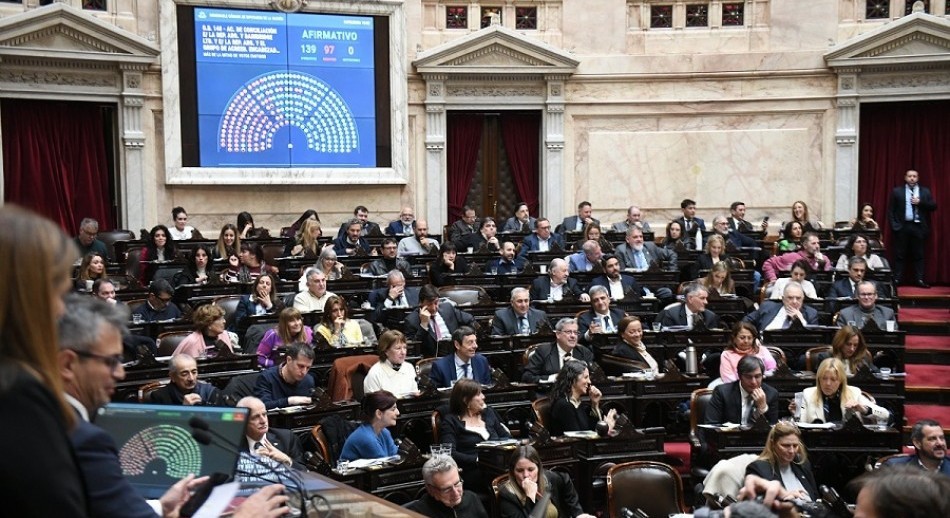 El oficialismo logró aprobar en Diputados el proyecto que autoriza un plan de pago a holdouts